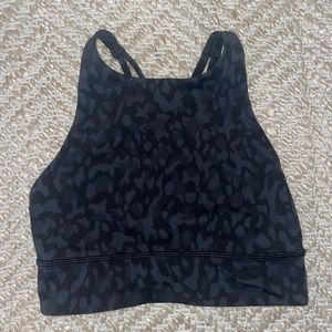 Lululemon Energy Bra High Neck Longline Sports Bra